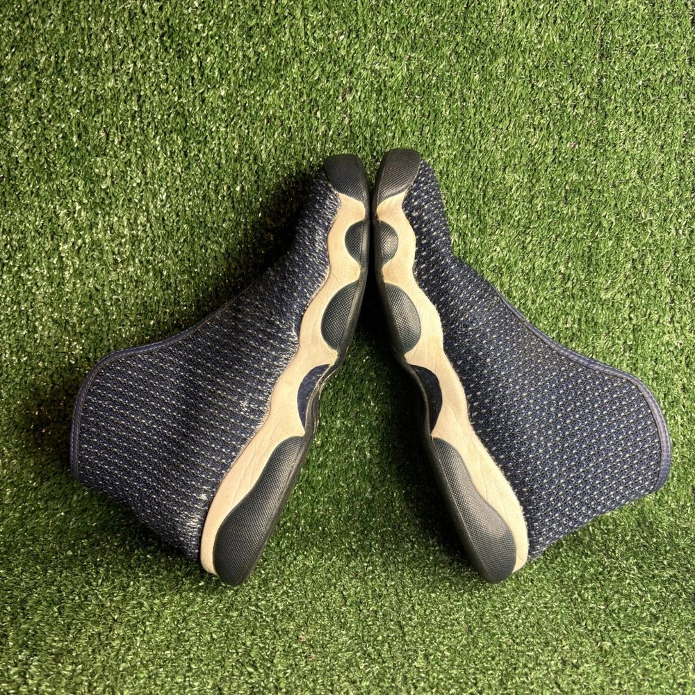 Jordan Horizon Midnight Navy Woven Mesh Athletic Basketball Sneaker Blue Mens 9